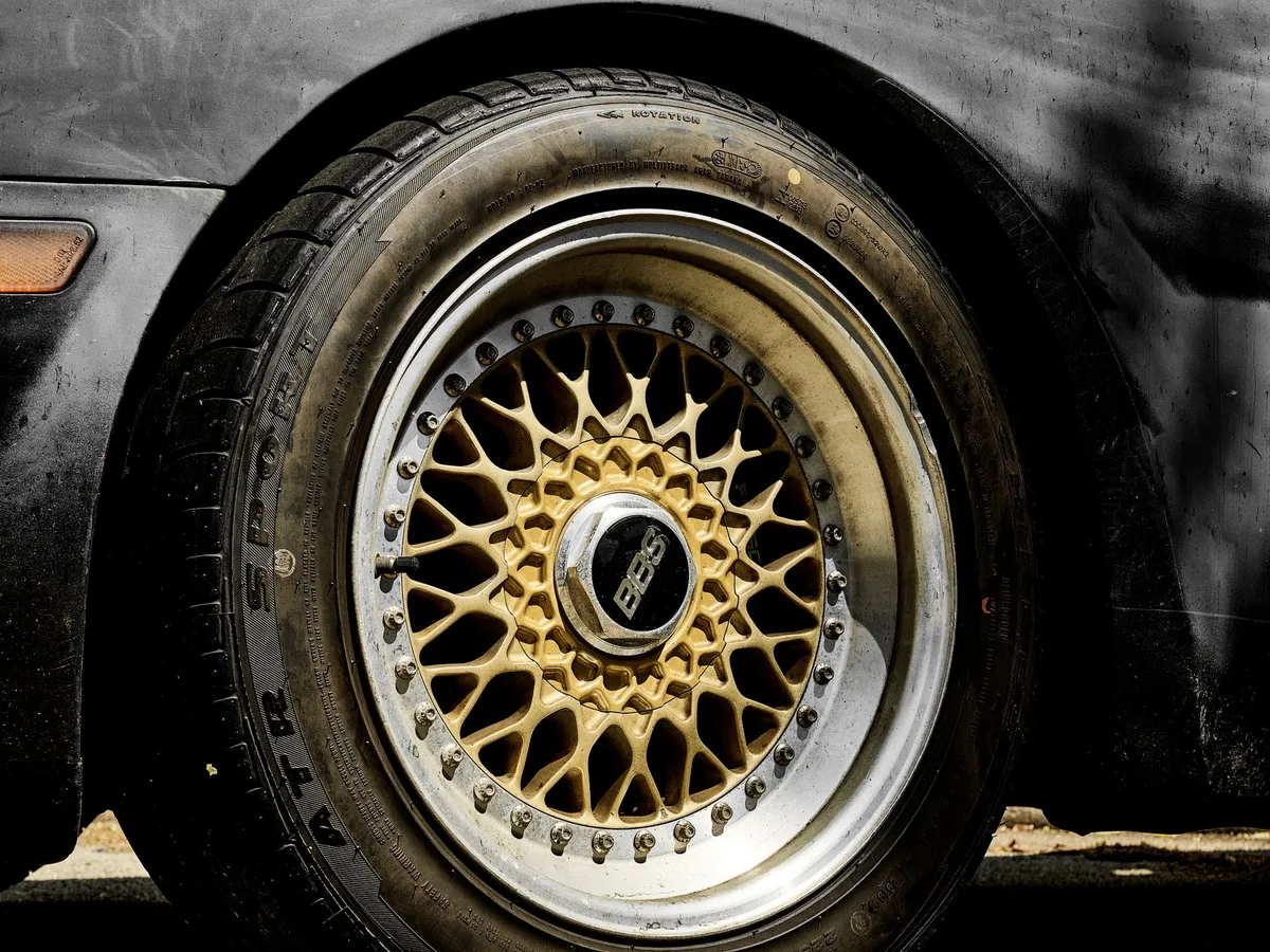 Close-up of an alloy wheel supplied by The Tyre Warehouse Wellington