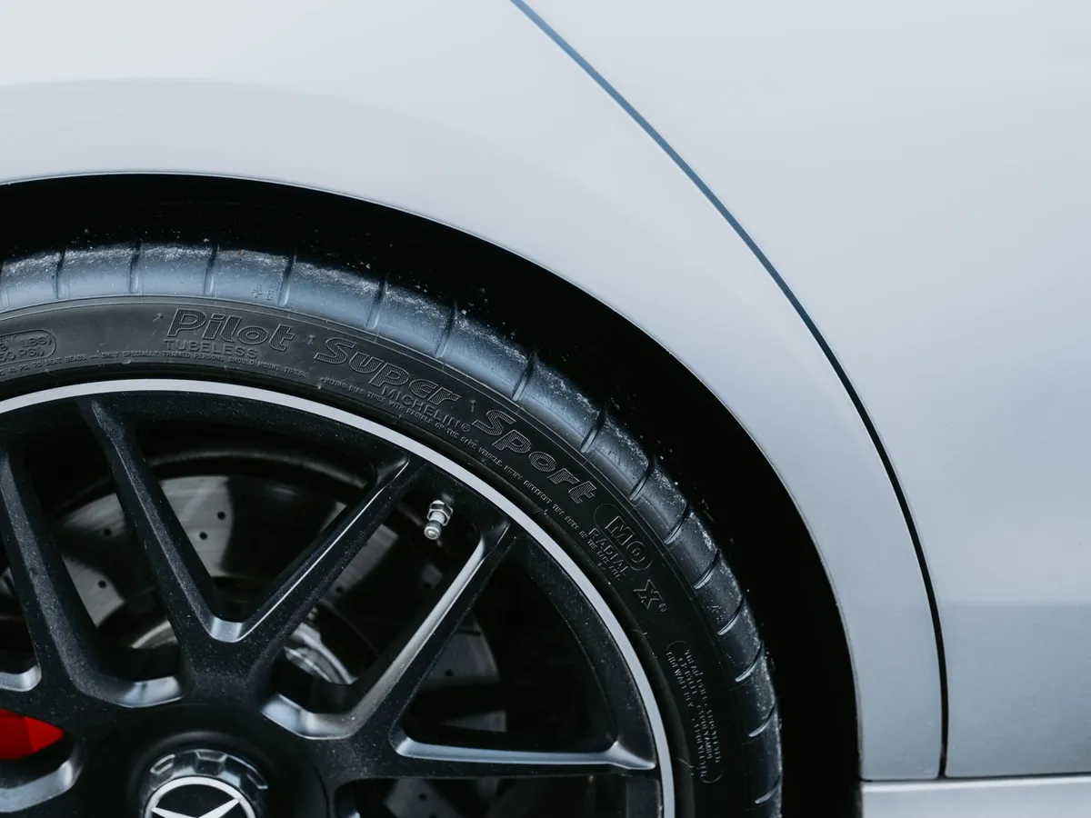 New car tyre and alloy wheel supplied by The Tyre Warehouse Wellington